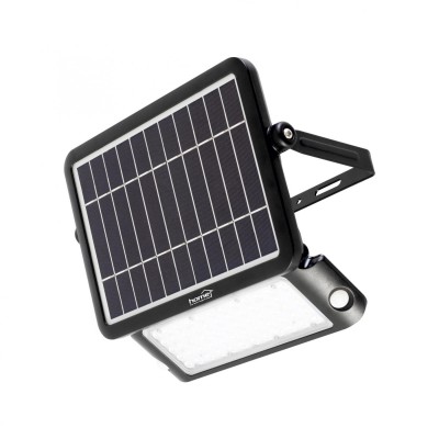 Reflector LED cu panou solar, cu senzor de miscare, 10 W 1000 LM - FLP 1000 SOLAR